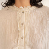 Women's Merino Wool Colby Oversize Top - Alabaster