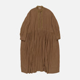 Women's Handloomed Cotton Oversize Cooper Dress - Fawn