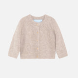 Baby Suri Alpaca Cardigan - Oatmilk