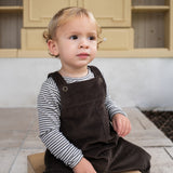 Baby Cotton Corduroy Overall - Earth