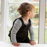 Baby Cotton Corduroy Overall - Earth