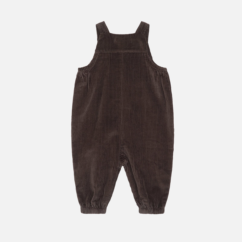 Baby Cotton Corduroy Overall - Earth