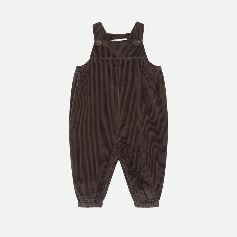 Baby Cotton Corduroy Overall - Earth