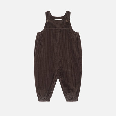 Baby Cotton Corduroy Overall - Earth