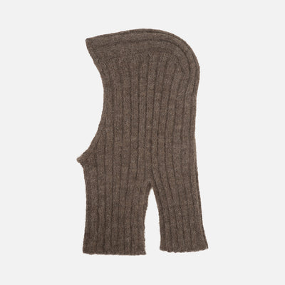 Women's Suri Alpaca Balaclava - Owl
