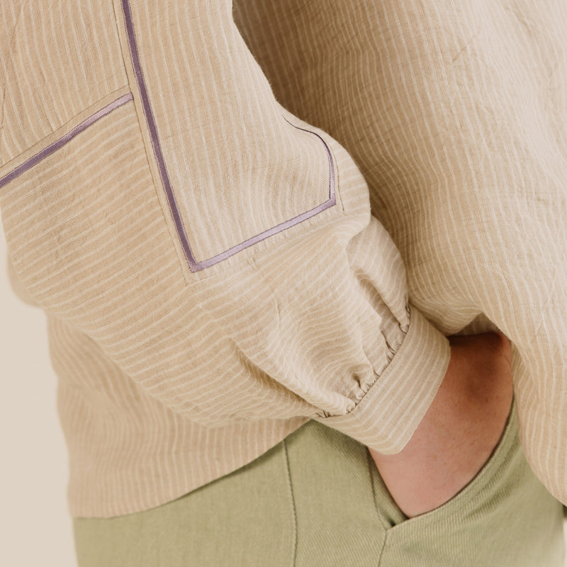 Women's Linen Willow Shirt - Oat