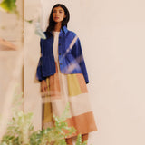 Women's Linen & Cotton Willow Skirt - Patchwork Mix