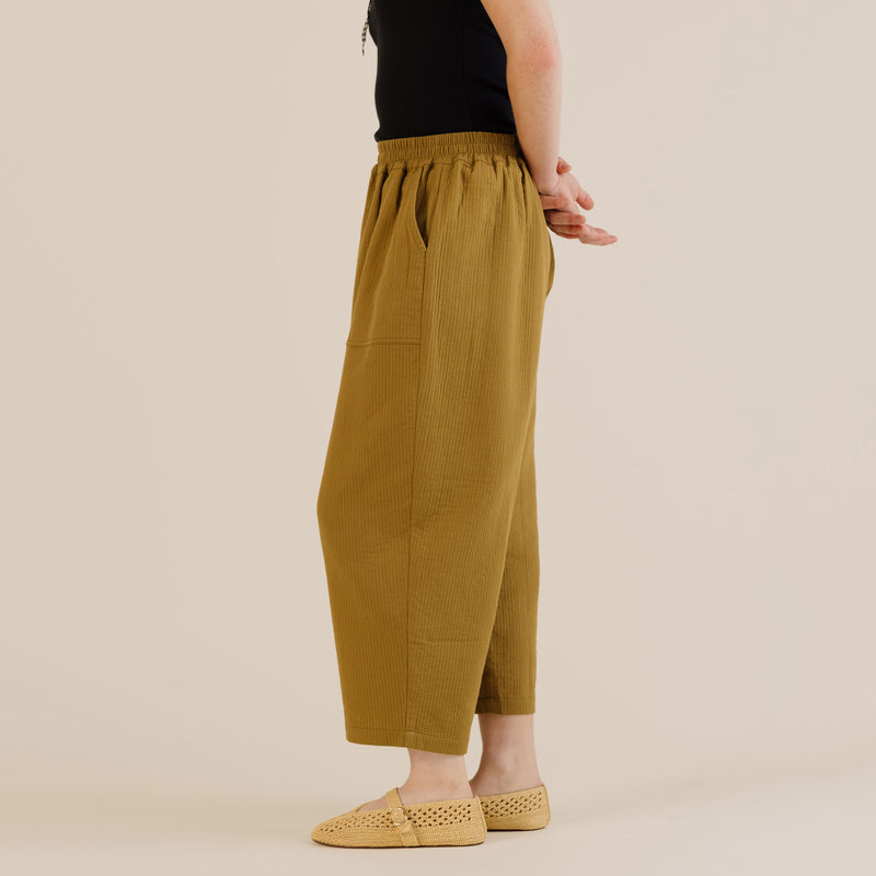 Women's Cotton Billy Trousers - Olive