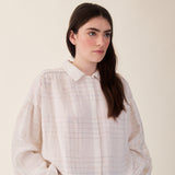 Women's Linen Binni Shirt - White Base