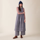 Women's Hemp/Cotton Robbie Dress - Railroad Stripe
