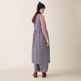 Women's Hemp/Cotton Robbie Dress - Railroad Stripe