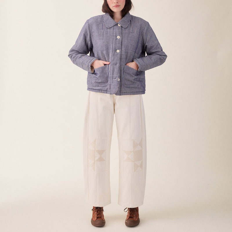 Women's Cotton Ini Patch Jeans - Oat Mix