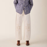 Women's Cotton Ini Patch Jeans - Oat Mix