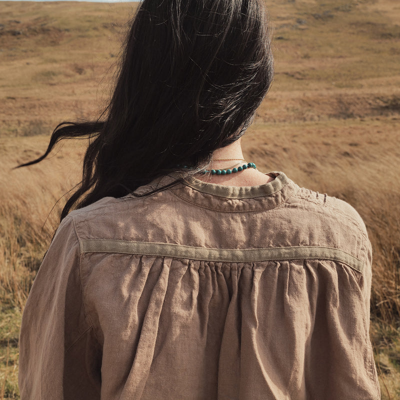 Acacia Women's Blouse - Linen - Sand