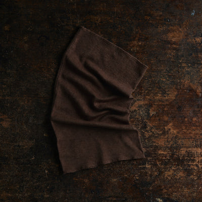 Coot Adults Snood - Merino Wool & Silk - Cacao