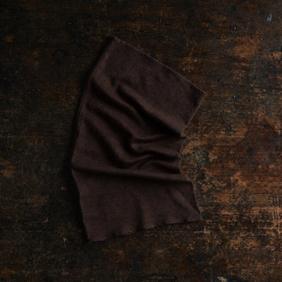Coot Adults Snood - Merino Wool & Silk - Cacao