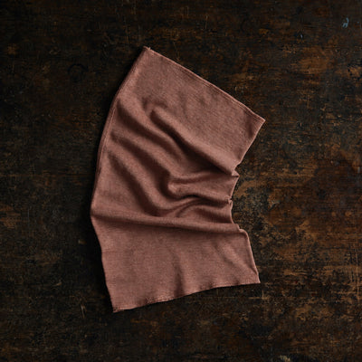 Coot Adults Snood  -  Merino Wool & Silk - Russet