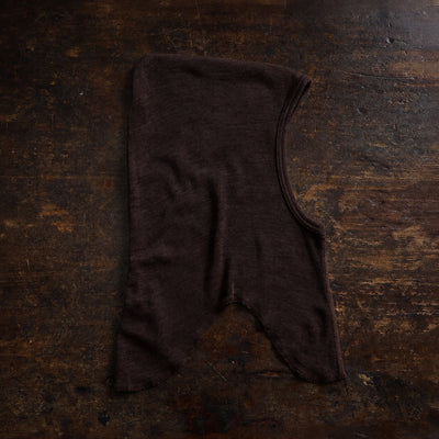 Darter Adults Balaclava - Merino Wool & Silk - Cacao