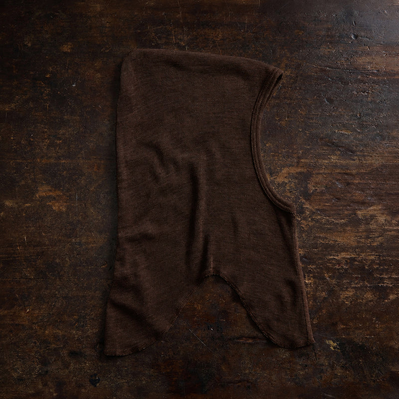 Darter Adults Balaclava - Merino Wool & Silk - Cacao