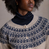 Autumn Women's Cardigan - Superfine Lambswool - Oat