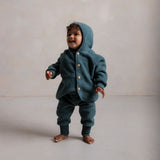 Barbet Baby & Kids Pants - Merino Wool Fleece - Seafoam