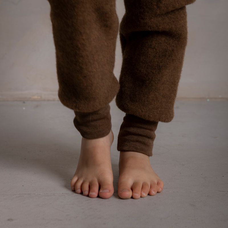 Barbet Baby & Kids Pants - Merino Wool Fleece - Sycamore