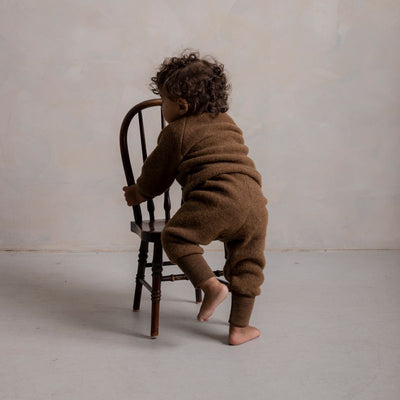 Barbet Baby & Kids Pants - Merino Wool Fleece - Sycamore