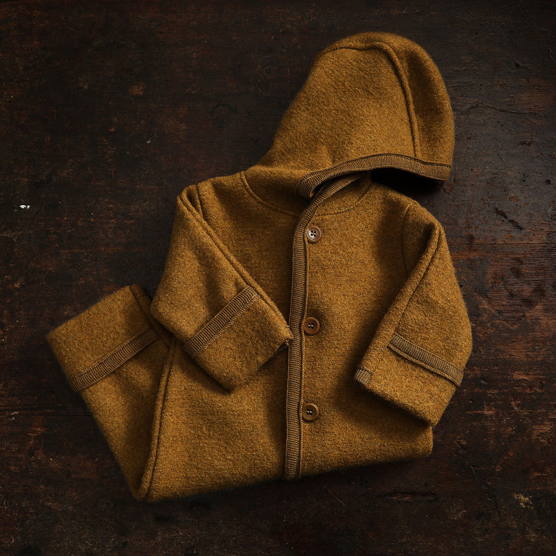 Harvest Baby & Kids Overall - Boiled Merino Wool  - Copper