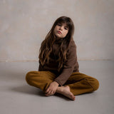 River Baby & Kids Dungarees - Boiled Merino Wool  - Copper