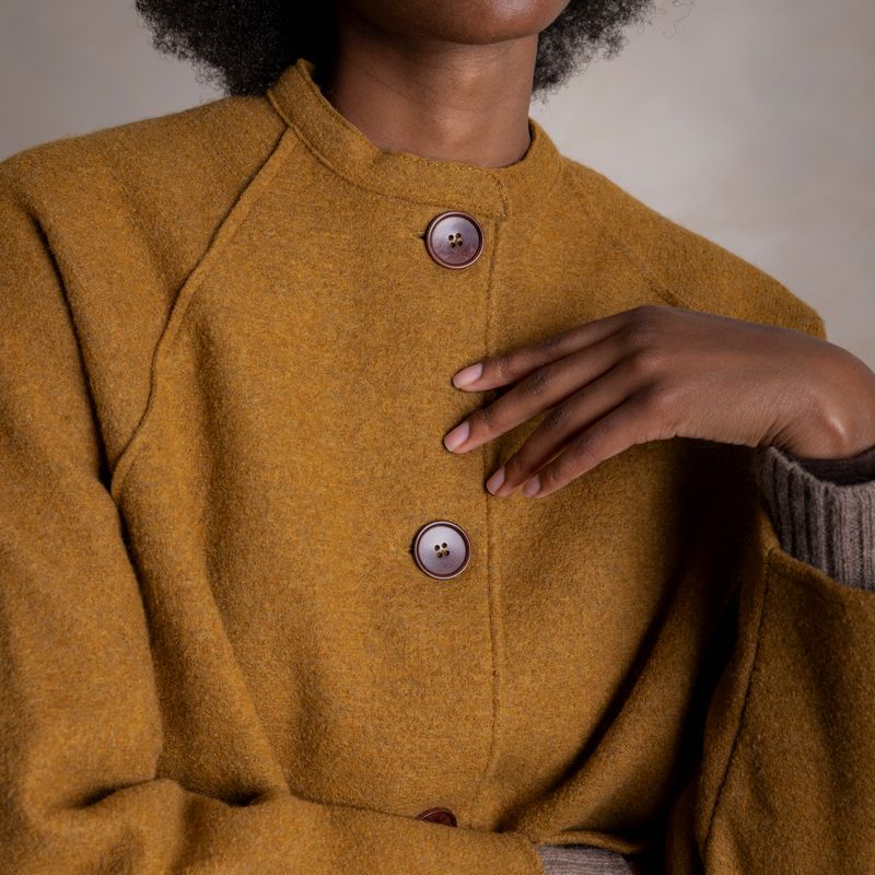 Women's Creek II Jacket - Boiled Merino Wool  - Copper
