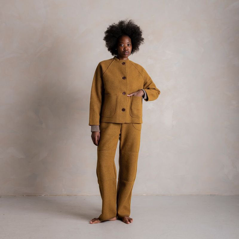 Women's Creek II Jacket - Boiled Merino Wool  - Copper