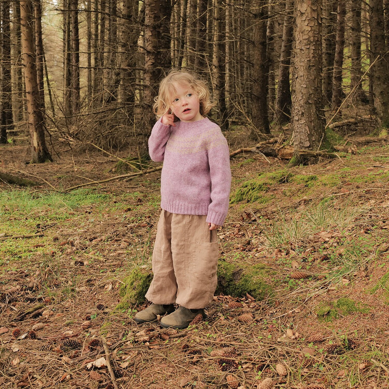 Cedar Baby & Kids Balloon Pant - Linen - Sand