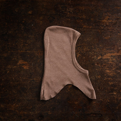 Darter Baby & Kids Balaclava - Merino Wool & Silk - Warm Driftwood
