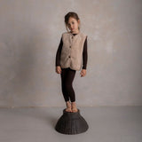 Eider Baby & Kids Vest - Merino Wool Fleece - Sandstorm