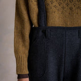 Fauna Women's Rollneck - Lambswool - Asparagus