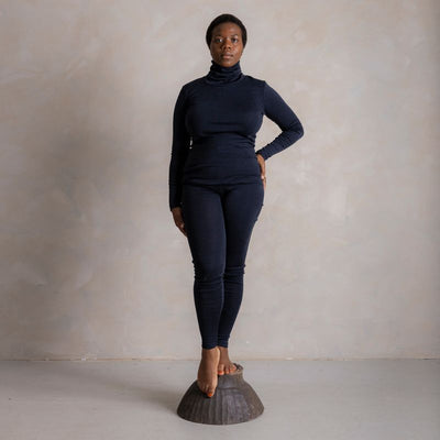 Finch Women's Leggings - Merino Wool & Silk - Cosmos