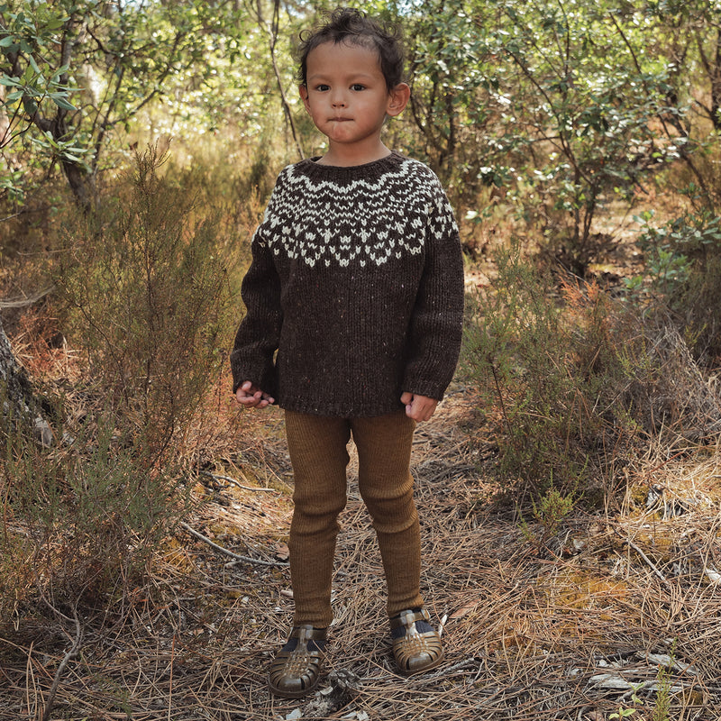 Frost Baby & Kids Light Weight Leggings/Trousers - Merino Wool - Copper