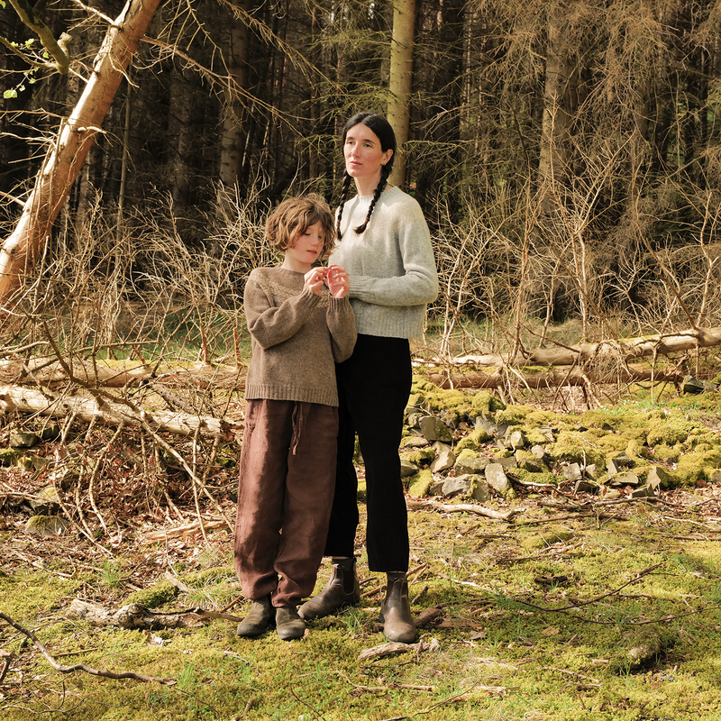 Garden Women's Sweater - Lambswool - Flint