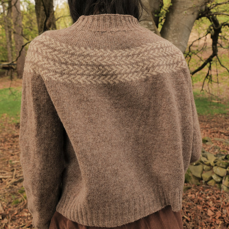 Garden Women's Sweater - Lambswool - Mouse