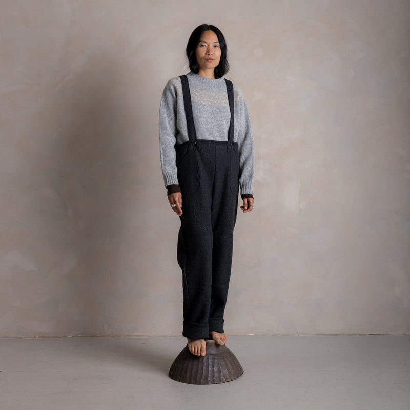 Garden Women's Sweater - Lambswool - Flint