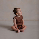 Gosling Baby Body - Merino Wool & Silk - Russet