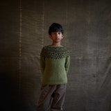 Isle Sweater - Donegal Wool - Ivy