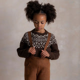 Isle Baby & Kids Sweater - Donegal Wool - Umber