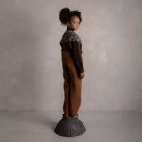 Isle Baby & Kids Sweater - Donegal Wool - Umber