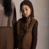 Eider Baby & Kids Vest - Merino Wool Fleece - Sycamore