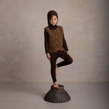 Eider Baby & Kids Vest - Merino Wool Fleece - Sycamore
