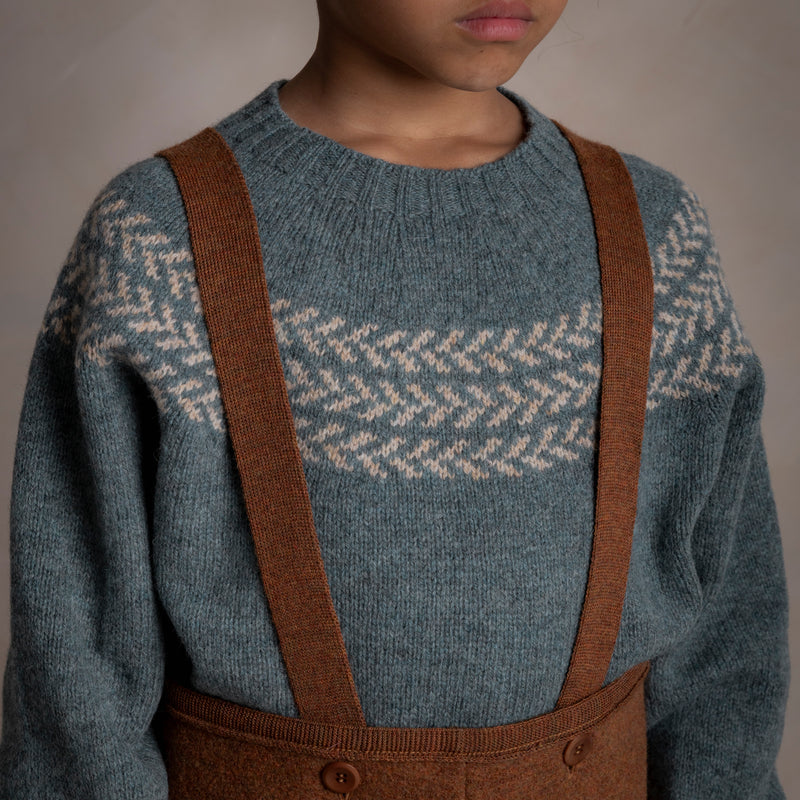 Garden Baby & Kids Sweater - Lambswool - Dusk