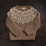 Isle Baby & Kids Sweater - Donegal Wool - Husk