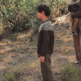 Isle Baby & Kids Sweater - Donegal Wool - Umber