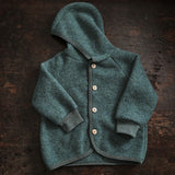 Tinker Baby & Kids Jacket - Merino Wool Fleece - Seafoam